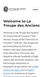 Mobile Screenshot of latroupedesanciens.org